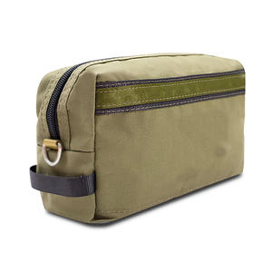 Sac à dos vintage en toile pour hommes et femmes, organisateur de voyage grande capacité, pochette de rangement cosmétique, trousse de toilette durable, sac d'affaires à fermeture éclair - Product Image 3