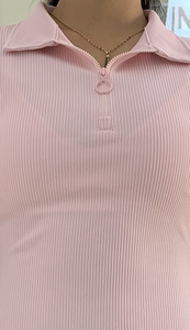 Robe polo pour femmes fabricant de vêtements du Vietnam OEM ODM vêtements pour femmes étiquette personnalisée tissu personnalisé vêtements en gros - Product Image 5