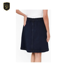 Jeans en denim pour femmes, coupe droite, amples, avec logo personnalisé, style streetwear, tendance, grandes tailles, pour le travail - Product Image 1