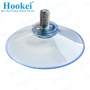 50mm Usine En Gros PVC Transparent Verre Fenêtre Ventouse Fabricant avec Vis 5mm - Product Image 6