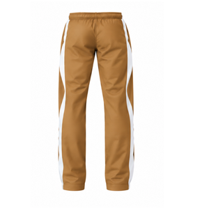 Custom <b>White</b> Hooded <b>Tracksuit</b> Set Full Zip Jacket Straight Leg Pants Custom Athletic Training Sportswear Two Piece Uniform - Product Image 6
