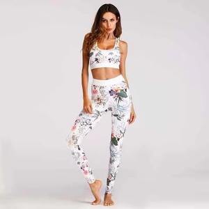 Ropa Deportiva con Diseño Floral para Mujer, Conjunto de Yoga, Pantalones de Gimnasio, Ropa Deportiva sin Costuras - Product Image 6