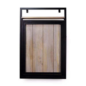 Bulk Supply Modern Rectangle Compact <b>Wall</b> Mounted Dining Study <b>Table</b> Wooden Top Metal Frame Foldable Multipurpose Desk Office - Product Image 5