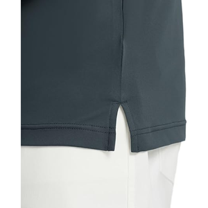 เสื้อโปโลกอล์ฟผู้ชายแขนสั้นดรายฟิต ระบายความชื้นได้ดี พิมพ์ลายแถบหน้าอก เสื้อยืดลำลอง - Product Image 5