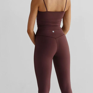 Custom Women <b>Flare</b> <b>Leggings</b> Gym Yoga Pants High Waist Wholesale OEM ODM Sportswear Manufacturer Supplier - Product Image 6