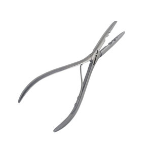 Pince à kératine en acier inoxydable professionnelle pour extensions capillaires, outil de pose et de retrait durable pour salon, pointes de 3 mm et 5 mm - Product Image 2