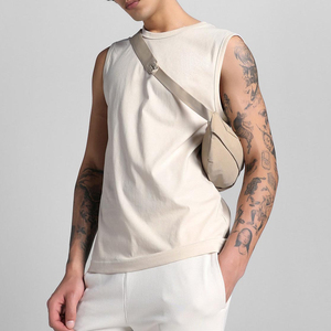 Débardeur de sport pour homme à séchage rapide, respirant, extensible, coupe musclée, pour fitness, entraînement et course à pied - Product Image 1