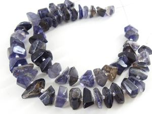 Iolite facettes dégringolade perles pépite à la main 8 pouces brin 8-10MM environ pierres précieuses pour la fabrication de bijoux grossiste fournitures - Product Image 6