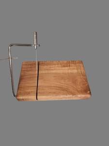 Cortador de queso premium, rebanador de queso con base de madera, herramienta para cortar queso, cortador de queso para panadería, rebanador de queso para hotel - Product Image 4