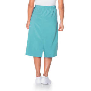 <b>Women's</b> <b>Teal</b> Scrubs Skirt Cotton Polyester Woven Hospital Uniform Pants for Medical Use - Product Image 4