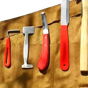 Kit de Herrador con Bolsa de Herramientas, Incluye Todo el Equipo de Herrador, Herramientas Portátiles Ligeras de Acero Inoxidable, Kit de Herrador a Precio Económico - Product Image 5