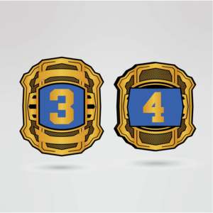 Ceinture de championnat de lutte personnalisée, sangle bleue, plaques métalliques dorées, équipement sportif personnalisé, ceinture de championnat personnalisée, personnalisable - Product Image 5