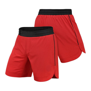 Shorts de combat MMA personnalisés avec logo, vente en gros, respirants, pour hommes, pour grappling en cage, 100% coton, séchage rapide, imperméables - Product Image 1
