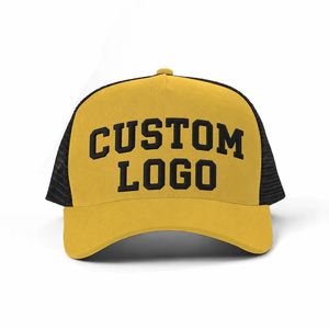 Custom <b>Foam</b> Front Trucker Hat Mesh Back Adjustable Snapback Private Label Wholesale Promotional Cap Manufacturer - Product Image 2