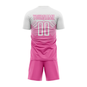 Uniformes de Fútbol Personalizados Premium, Conjuntos de Camisetas de Fútbol 100% Poliéster, Cuello en V, Manga Corta, Unisex, Impresión por Transferencia de Calor, MOQ Bajo - Product Image 4