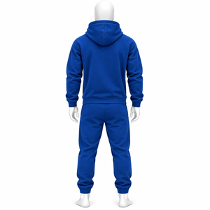 Service OEM pour la vente : Ensemble de survêtement unisexe à capuche et fermeture éclair intégrale, 100% Coton, Manches longues, Couleur unie, Respirant, Décontracté, Automne, pour Homme et Adulte - Product Image 4