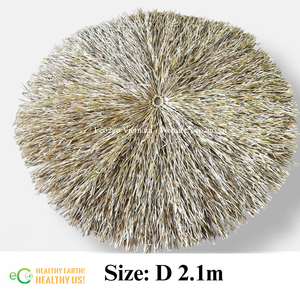 Thatch <b>Umbrella</b> for Tropical Outdoor Spaces | Beach & Poolside Parasol for Resorts | Custom Sizes Available - Product Image 4