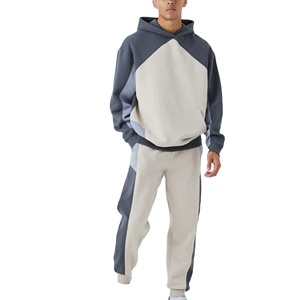 Chándales de Hombre Oversize de Algodón 100% de Alto Gramaje, Estilo Urbano, con Logotipo Personalizado, para Entrenamiento, Venta Caliente 2026 - Product Image 1