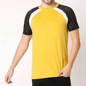 Camisetas casuales de color liso con logo personalizado para hombre, ropa a granel en stock, pacas de ropa variada, camiseta Ringer hecha en Pakistán - Product Image 6