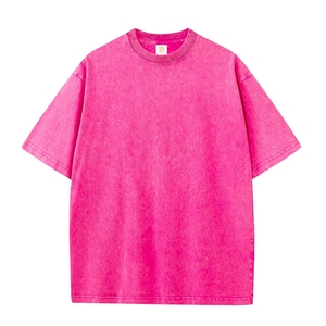 T-shirt Homme en Coton de Haute Qualité 2026, Personnalisable avec Logo, Impression Sérigraphique, Motif Uni, Tissu Tricoté Lourd - Product Image 5