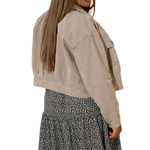 Chaqueta Vaquera de Mezclilla para Mujer de Talla Grande de la Mejor Calidad, Tela al por Mayor Personalizable, Muestra Gratuita - Product Image 5