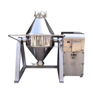 Oferta Especial: Mezcladora de Doble Cono Comercial para Hierbas y Especias, Mezcladora de Tambor Rotatorio para Polvo, Mezcladora de Harina de Yuca Seca - Product Image 1