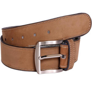 Ceintures en cuir pour hommes en gros d'usine, ceinture en cuir décontractée pour hommes, boucle à ardillon, ceintures en cuir pour hommes et accessoires - Product Image 4