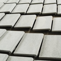 Sésamo Blanco Gris Claro Granito Piscina Azulejos Fabricación, Piscina Trim Bordes