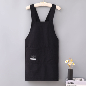 Unisex Cotton Work <b>Apron</b> With Leather Pockets Dust Proof <b>Kitchen</b> Workshop Professional Workwear <b>kitchen</b> <b>apron</b> multipurpose <b>apron</b> - Product Image 5