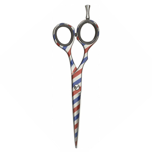 Tijeras de peluquería de acero inoxidable de grado quirúrgico, mango largo, cuchillas Supercut afiladas, tijeras para cortar el cabello para belleza - Product Image 4