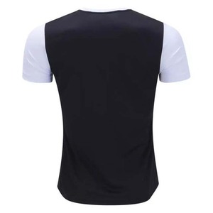 <b>Navy</b> Grey Simple Design Sportswear Soccer Jersey Team Name Short Sleeve Quick Drying Breathable Crew-neck <b>Tops</b> Number Logo - Product Image 2