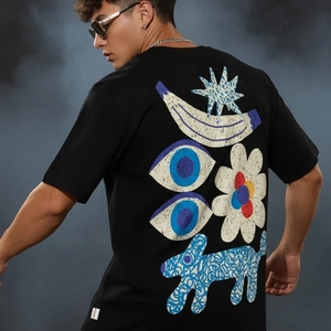 Camiseta unisex de secado rápido con diseño personalizado por sublimación, de algodón y poliéster, para uso casual y formal, ideal para ropa urbana. - Product Image 2