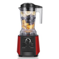 Sudex 1.8L Keuken Multifunctionele Blender Fruit- en Groentesapcentrifuge Elektrische Hoge Snelheid 9-Snelheden IJsvergruizer BPA-Vrij Huishoudelijk