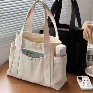 Bolsa de Mano Reutilizable Ecológica de PP No Tejido con Asa para el Hombro y Logotipo Personalizado Serigrafiado para Negocios y Compras - Product Image 4