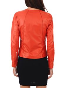 Veste de moto pour homme en similicuir noir imperméable et coupe-vent avec logo personnalisé OEM - Vente en gros - Product Image 2