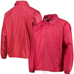 Breathable Best Selling Green Color OEM Custom Lightweight Eco-Friendly Customized Design Zipper Up Men <b>Coaches</b> Jackets For Sale - Product Image 4