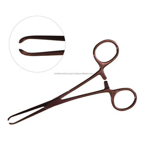 Pinzas para Tejidos Delicados WPS Baby Allis de 5.5 Pulgadas, 4x5 Dientes, Recubrimiento de Color, Juego de Instrumentos Oftálmicos para Cirugía de Tejidos Blandos - Product Image 2