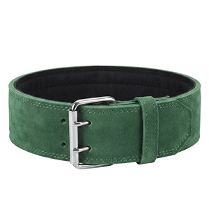 Cowhide Prong Belt for Bodybuilding Weightlifting Gym Training <b>Back</b> <b>Support</b> Non-Slip Heavy Duty 10mm/13mm Thickness Unisex - Product Image 1