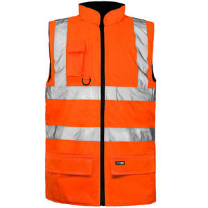 Chaleco de Seguridad Reflectante de Alta Visibilidad, Transpirable, Resistente a Ácidos, con Bolsillos con Cremallera, Color Personalizado, Venta al Por Mayor - Product Image 2