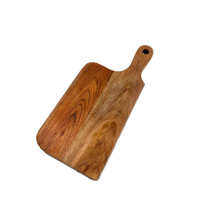 Couteaux de cuisine, planche à découper en bois d'acacia avec rainure pour les jus et poignées ergonomiques - Product Image 3