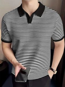 Chemise Homme Personnalisée de Haute Qualité avec Logo Respirant, Style Rétro Simple, Coupe Ample Décontractée, Manches Courtes Zippées, Col Rabattu – Exportation du Bangladesh - Product Image 5