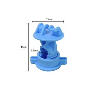 Isolateur d'accessoires de clôture électrique en plastique noir pour fil de clôture électrique de 9-13 mm – Vente chaude - Product Image 1
