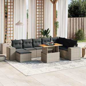Grey Garden <b>Sofa</b> <b>Set</b> - Product Image 1