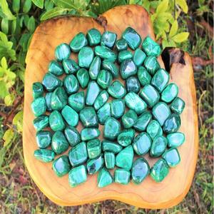 Piedras de malaquita natural pulidas y lisas, malaquita verde con bandas, cristal curativo para Reiki, meditación, energía, decoración, venta al por mayor - Product Image 5