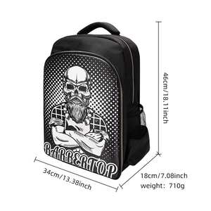 High Quality Customizable OEM Tool Bag Heavy Duty Reusable Leather Scissor Pouch for Hairdresser Barber Salon Tools Scissors Bag - Product Image 4