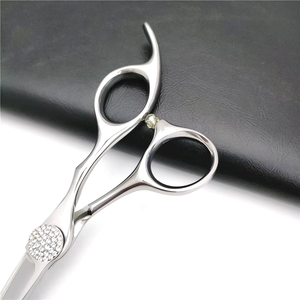 Wholesale High Quality Hair Scissors / Professional Hair Cutting Scissors Stainless Steel <b>Barber</b> Scissor 440C Sharp <b>Blade</b> - Product Image 5
