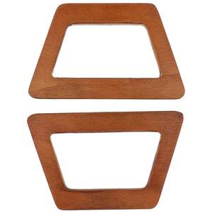 Poignée en bois écologique solide pour sacs, artisanat en bambou et en bois fait à la main pour les cadeaux et les travaux manuels - Product Image 6