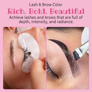 Kit de <span class=keywords><strong>teinture</strong></span> pour sourcils et <span class=keywords><strong>cils</strong></span> semi-permanente à marque privée – Crème professionnelle pour <span class=keywords><strong>cils</strong></span> et sourcils pour salon - Product Image 6