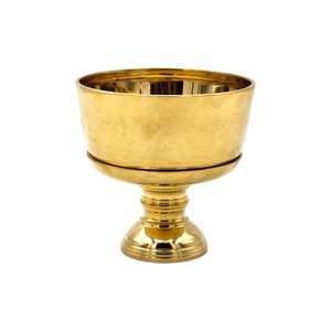 ชุดถาดชามทองเหลือง9 "ทำจากทองเหลืองแท้สำหรับตกแต่งโรงแรมบ้านผสมผสานของขวัญของที่ระลึกในสไตล์โมเดิร์นแบบดั้งเดิม - Product Image 1