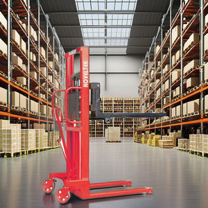 Mesas elevadoras de mástil vertical de condición NOVELTEK, apilador de paletas, rueda grande fabricada en Taiwán - Product Image 4